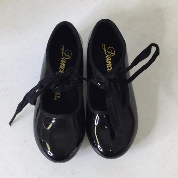 Dance Class Girls Tap Shoes size 8.5 - Picture 2 of 5
